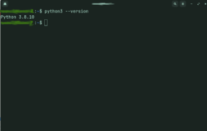 مشاهده نسخه پایتون در لینوکس اوبونتو